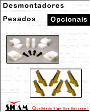 Sicam - Opcionais para desmontagem e montagem de pneus pesados e industriais